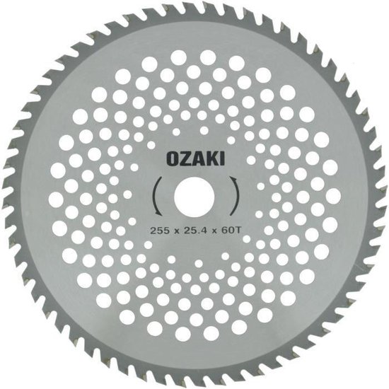 GARDEN PRATIC Mes voor bosmaaier - 60 tanden van Merkloos	