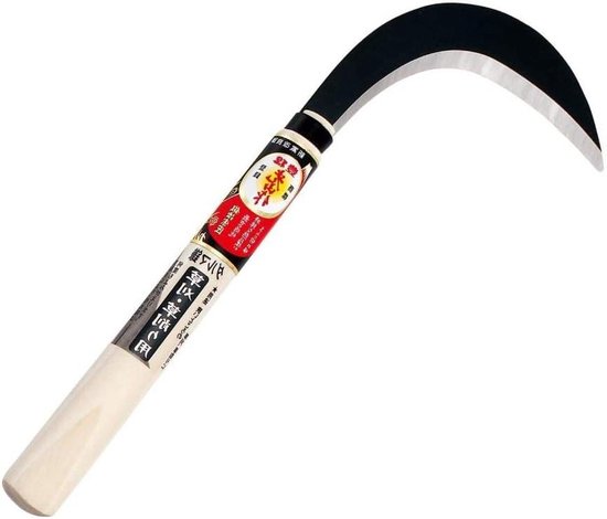 Garden Saw for Ivy Harvest and Vegetables - Steel Blade - Made in Japan van Merkloos	