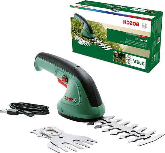 Garden Shears EasyShear - 3.6 V Battery - 40 Min Battery Life - 12 cm Blade Length - Boxwood - Grass Cutting van Merkloos	