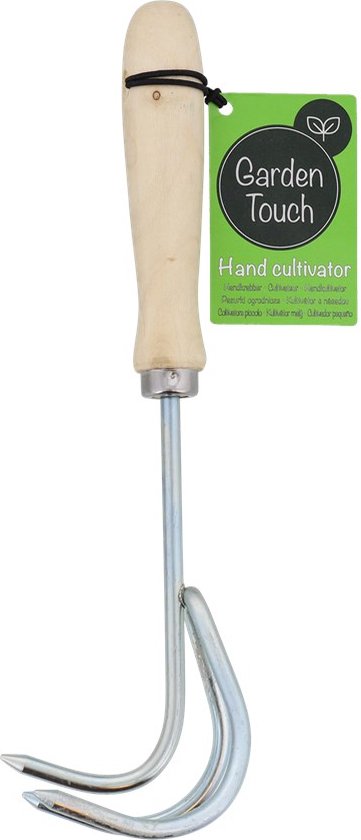 Garden Touch - drietand handkrabber van Merkloos	