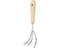 Garden Touch drietand handkrabber van Merkloos	