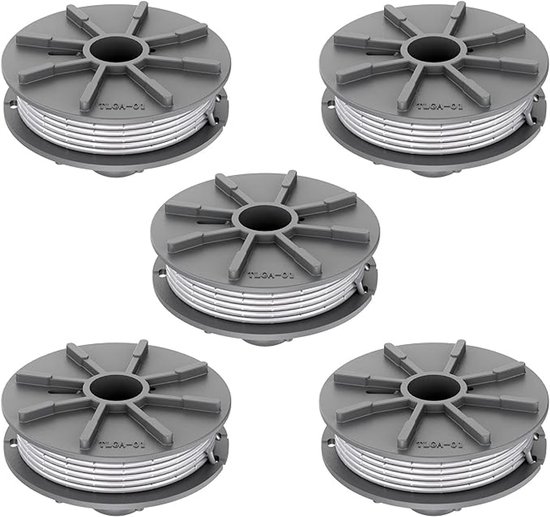 Gardena 5307-20 Reserve-draadspoel voor Grastrimmer Art 8846 8847, Reserve-draadspoel voor Gardena 5307-20 Grastrimmerdraad (5 stuks) van Merkloos	