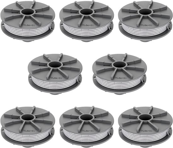 Gardena 5307-20 Reserve-draadspoel voor grastrimmer Art 8846 8847, Reserve-draadspoel voor Gardena 5307-20 grastrimmerdraad (8 stuks)