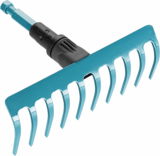 GARDENA Combisystem Grindhark 10 tands - werkbreedte 18,5 cm - aanbevolen steellengte 130 cm van GARDENA