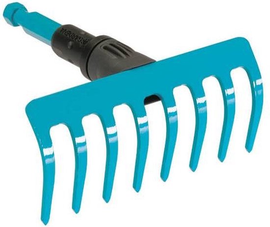GARDENA Combisystem grindhark 8 tands - werkbreedte 15 cm - aanbevolen steellengte 130 cm