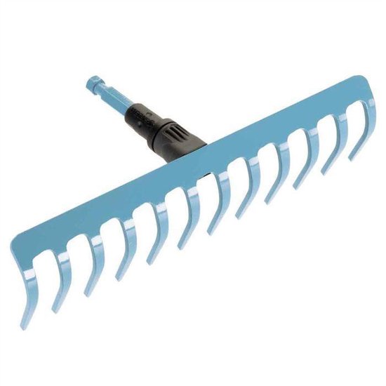 GARDENA Combisystem hark 14 tands Hark - Werkbreedte 36 cm - Aanbevolen steellengte 150 cm van GARDENA