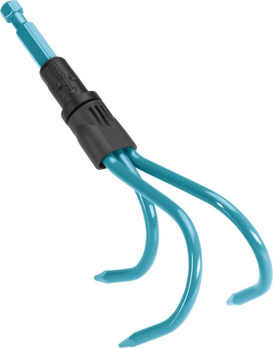 GARDENA Combisystem Krabber Cultivatior - Werkbreedte 9 cm - Aanbevolen steellengte 130 cm van Merkloos	