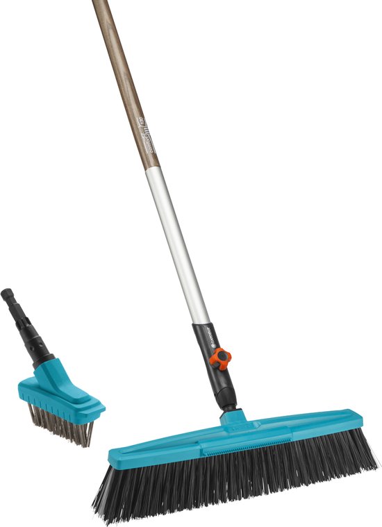 Gardena - Combisystem Straatbezem + Voegenborstel Fsc 100% Promo van GARDENA