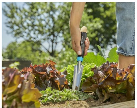 GARDENA EcoLine Tuingereedschap Set 3-delig - Voegenkrabber, Handschepje en Onkruidsteker - Duurzaam Tuingereedschap van Merkloos	