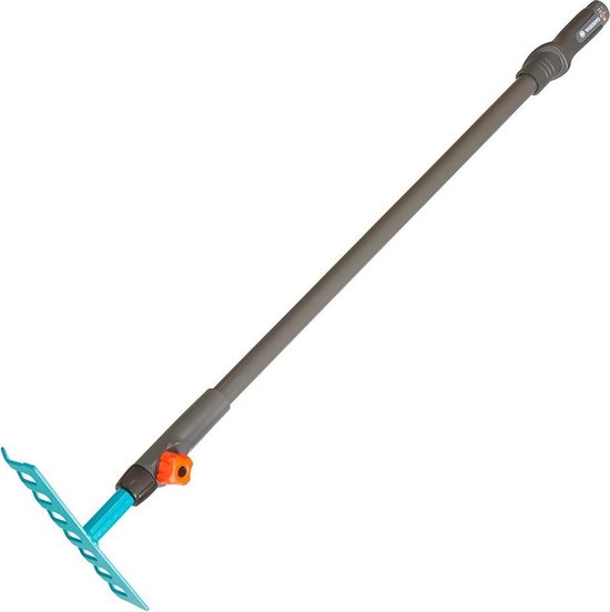 Gardena Kinder Tuinhark – Tuingereedschap Kinderen – Verwisselbaar Systeem – 78,5 cm Steel – Kunststof en Staal – Vanaf 3 Jaar