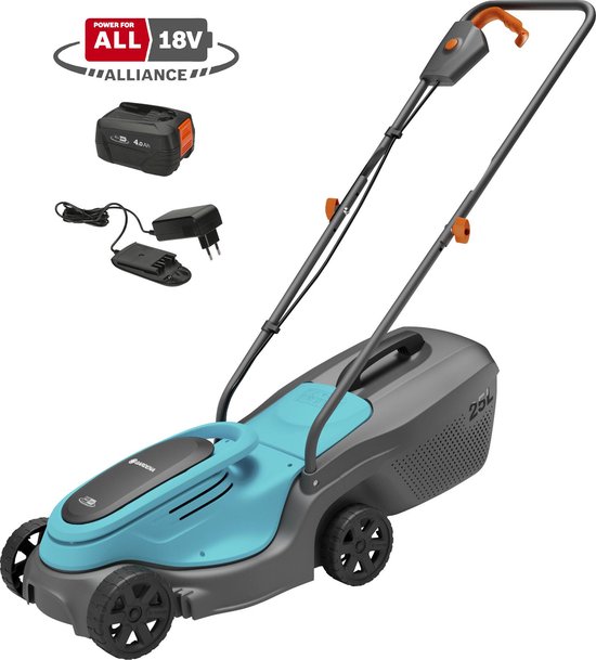GARDENA PowerMax 30/18V P4A Read Grasmaaier Accu Incl. oplader 18 V Snijbreedte max. 300 mm van GARDENA