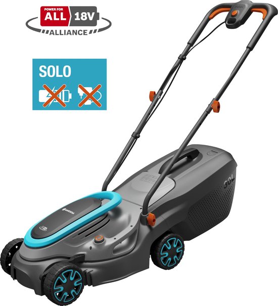 GARDENA PowerMax 32/18V P4A solo Grasmaaier Accu Zonder accu, Zonder lader 18 V Snijbreedte max. 320 mm van GARDENA