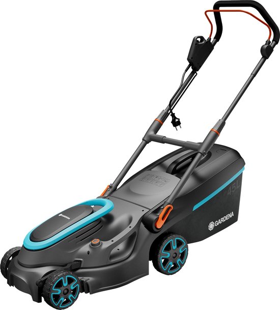 GARDENA PowerMax 37/1800 G2 Grasmaaier Elektrisch In hoogte verstelbare greep met klapfunctie van GARDENA