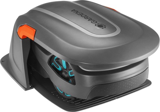 Gardena Smart Sileno Life 1500 m² Robotmaaierset & originele Garage voor Robotmaaiers: Garage voor Grasmaaiers – Optimale Zon- en Regenbescherming voor Robotmaaiers en Oplaadstation Indsutrialhome van GARDENA