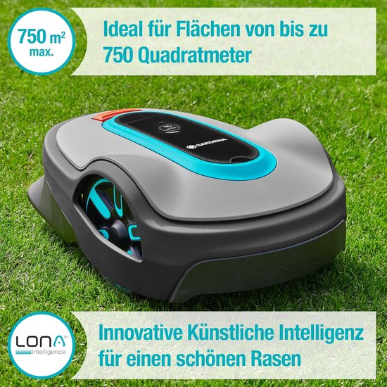 Gardena Smart Sileno Life Robotmaaier 750 m² Set & ZoneProtect - Flexibele en Tijdelijke Uitsluiting van Maaizones - Compatibel met Sileno Minimo, City en Life (15021-20) Indsutrialhome van Merkloos	