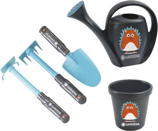 Gardena Tuinierset Zwart/blauw 5-delig van GARDENA