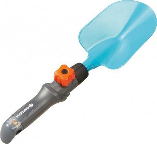 Gardena Tuinschepje Junior 11 Cm Staal Turquoise/grijs van Merkloos	