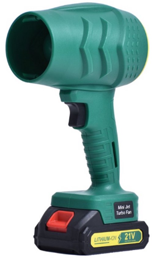 Gardirex Aero Beamer Oplaadbare Handblazer 21v 1500 Mah - Draadloze Bladblazer met Variopower, 130 Km/h, 380W