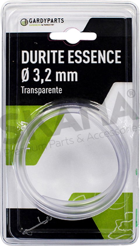 GardyParts - BRANDSTOFSLANG 30CM - 1 stuks - 6.1mm en 3.2mm van GardyParts