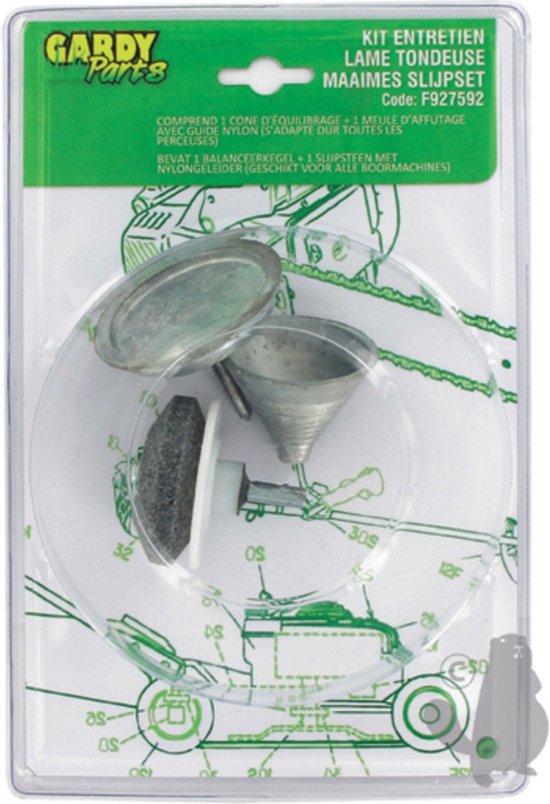 GardyParts - Maaimes slijpset - kit - blisterverpakking van GardyParts