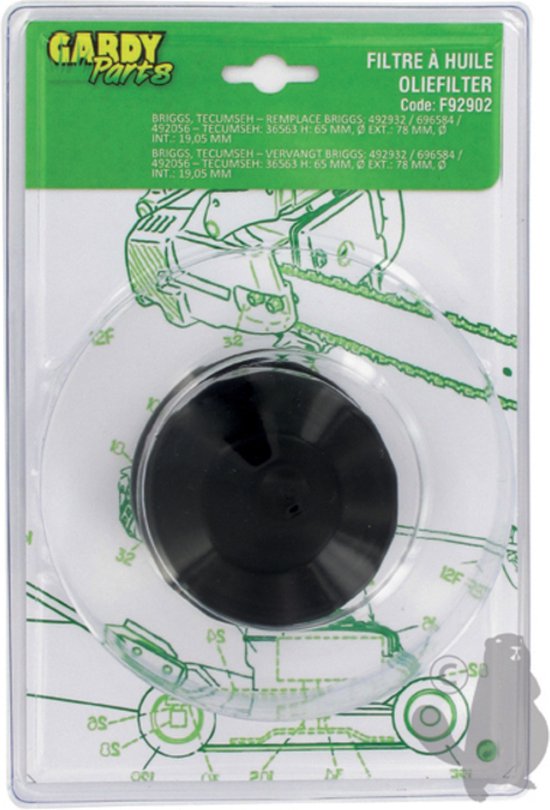 GardyParts - Oliefilter voor BRIGGS & STRATTON van GardyParts