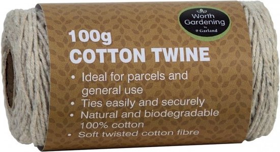 GARLAND KATOENEN BINDTOUW 100 GRAM van Merkloos	