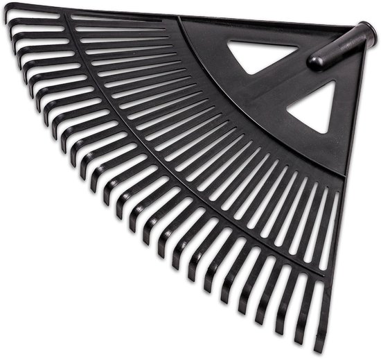 Garronda 580 x 405 mm 27 Tanden Gazonhark Bladhark Tuinhark Zwart GD-0259