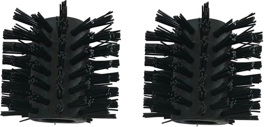 GartenMeister Vervangingsborstel voor Multifunctionele reiniger GMEMR650 - Set van 2 - Hard
