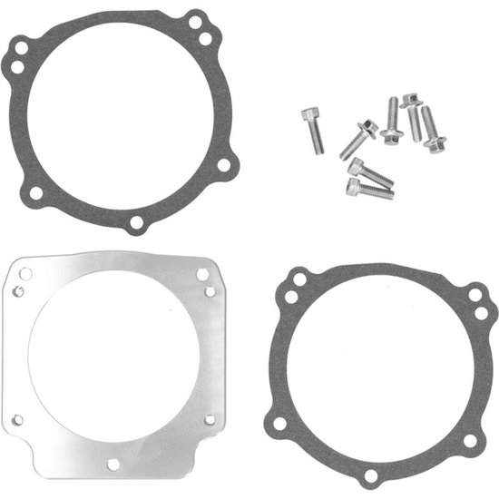 Gasklephuis van aluminiumlegering Geschikt voor, heavy-duty dubbele pakking, 7-schroefs gasklephuis Geschikt voor, met 3.6-inch gasklephuis doorvoergat.