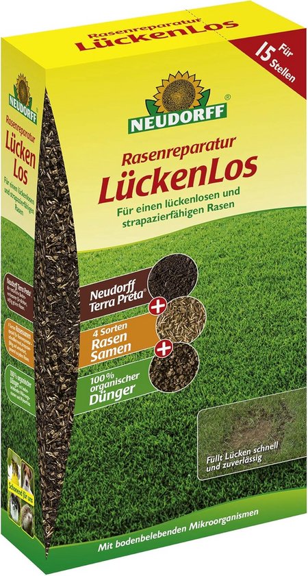 Gazon Reparatie - Gras Herstel - Dicht Maken Gaten - Met Terra Preta - 12 kg van Merkloos	