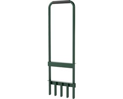 Gazonbeluchter Handmatig - Tuin beluchter - Gazon Onderhoud - Holle Punt Ontwerp - 30 x 94 cm - Donkergroen