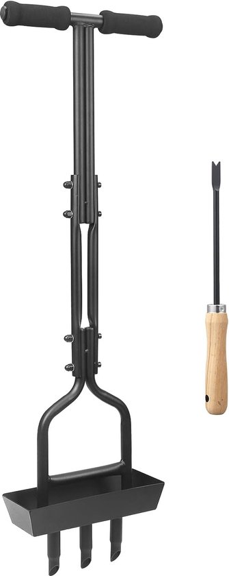 Gazonbeluchter met opbergbak voor tuinonderhoud - handmatige kernbeluchter van GAZ