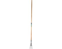 Gazonhark PROF 8tds rond, met steel 160cm. van GAZ