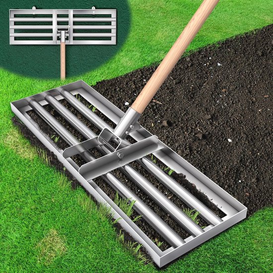 Gazonnivelleringshark 76 cm - Bodemniveller voor tuin en gras