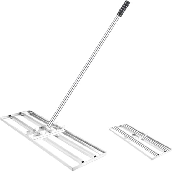 Gazonrakel 75 x 25 cm | IJzeren Rake voor Perfecte Egalisering van het Gazon van WOLF-Garten