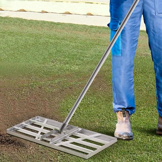 Gazonrakel - Gazonhark - Nivelleringhark Efficiënt van Merkloos	