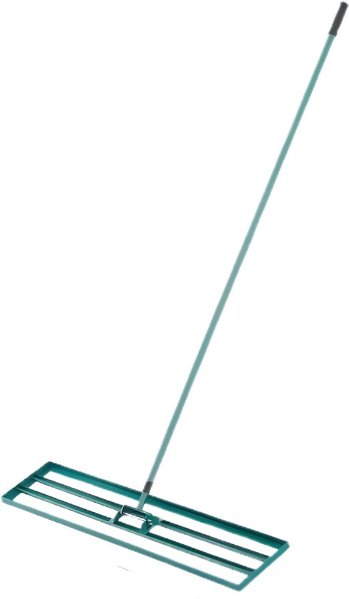 Gazonrakel - Nivellering hark - Gazonhark – Voor Tuin, Golf & Boerderij – 25,4 × 121,92 cm van Merkloos	