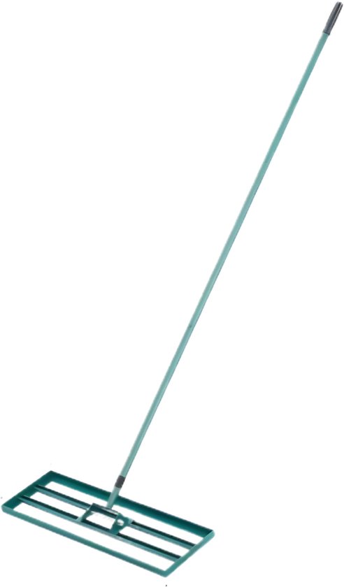 Gazonrakel - Nivellering hark - Gazonhark – Voor Tuin, Golf & Boerderij – 25,4 × 76,2 cm van Merkloos	