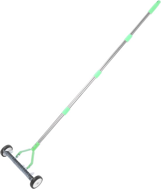 Gazonriethark Brede - Grashark Tuin - Gazononderhoud Beluchten - Roestvrij Staal - 38.8 x 38.8 x 130cm