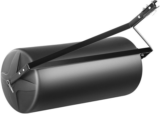 Gazonroller - Robuuste Stalen Frame - Eenvoudig Te Gebruiken En Op Te Bergen - Met 2 Waterinlaten - Met Grote Capaciteit Die Ongeveer 181 Kg - Voor Tuinen, Boerderijen En Grote Groene Parken - 124x115.8x44.5cm - Gazonwals van Tectake