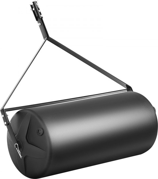 Gazonroller - Robuuste Stalen Frame - Met Grote Capaciteit Die Ongeveer 181 Kg - Met 2 Waterinlaten - Eenvoudig Te Gebruiken En Op Te Bergen - Voor Tuinen, Boerderijen En Grote Groene Parken - 124 x 115.8 x 44.5 cm - Gazonwals van Merkloos	