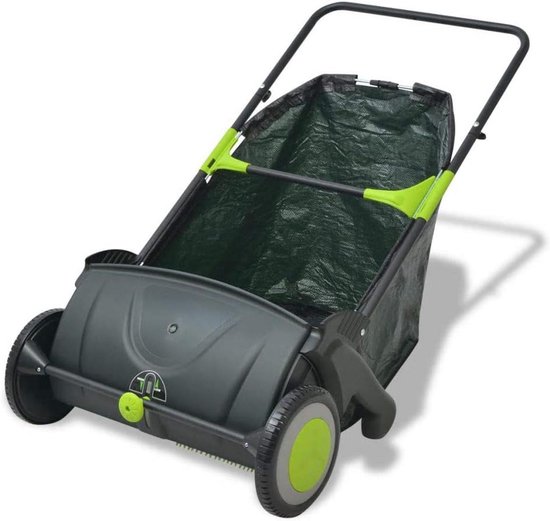 Gazonveegmachine met Grote Opvangbak van 103 Liter voor Bladeren en Gras van Merkloos	