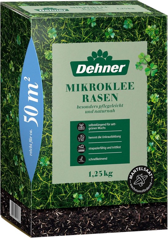 Gazonzaad met Microklaver voor een Dicht, Groen Gazon