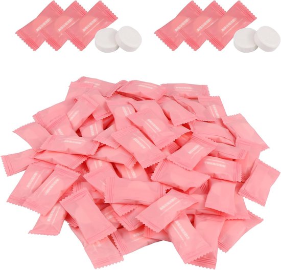 Gecomprimeerde Wegwerp Handdoeken - 200 Stuks Gecomprimeerde Mini Gezichtshanddoeken - Tablets, Makkelijk te Draagbaar, Geschikt voor Buiten, Reizen, Werkplekken, Thuis, Schoonheid en Buitenactiviteiten van Merkloos	