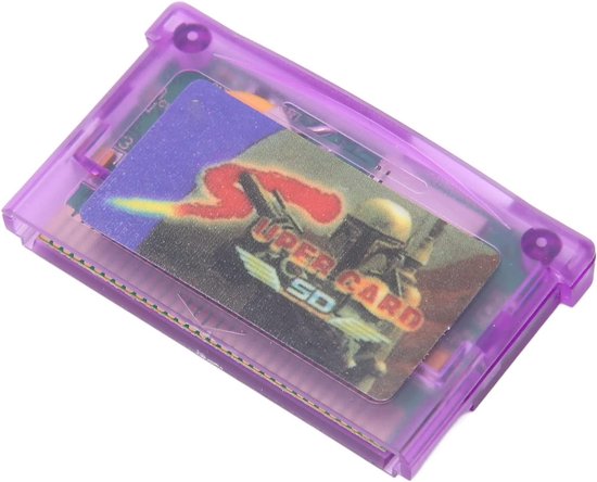 Geheugenkaart voor GBA - GBA SP - GBM - NDS Lite - Burning Card - Ondersteunt FAT - Super Card NDS Games - Game Flashcards - Mini Super Card - Ondersteuning Geheugenkaart van Super Card
