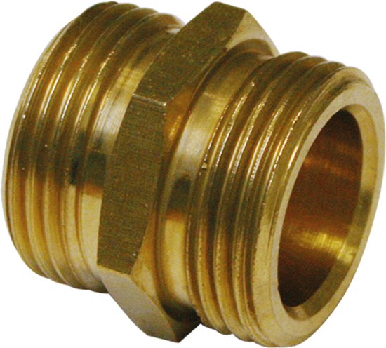 Geka Dubbelnippel met 2x buitendraad - Maat: 1.1/4 x 1.1/4 van GEKA