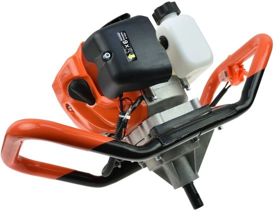 GEKO Benzine-aangedreven grondboor - 62 cm³ - zonder boren van Merkloos	