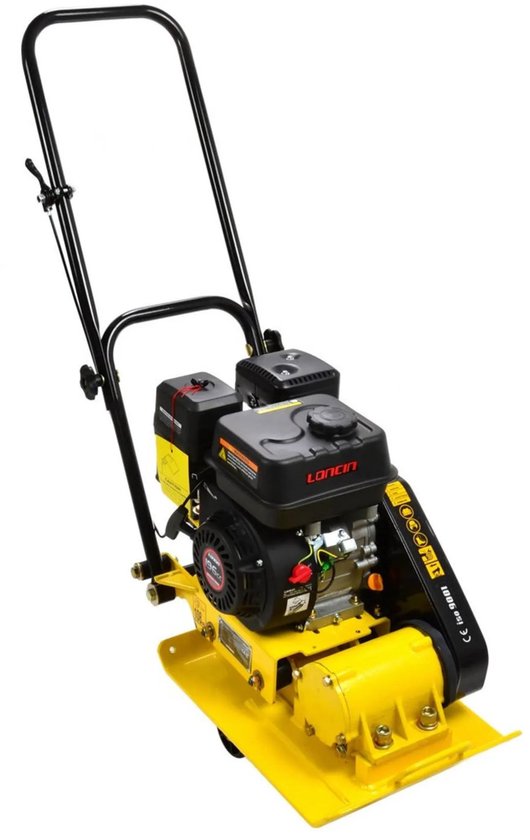 GEKO Beton trilplaat - compact - krachtig - 60 kg - 500x360 mm van Merkloos	