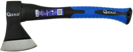 GEKO Bijl - Glasvezel Steel - Antislip TPR Handvat - 600g - 390mm van Geko