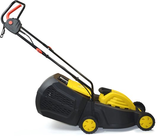 GEKO Elektrische grasmaaier - Borstelloos - 32 cm - Inductiemotor - 3 maaihoogtes van Geko